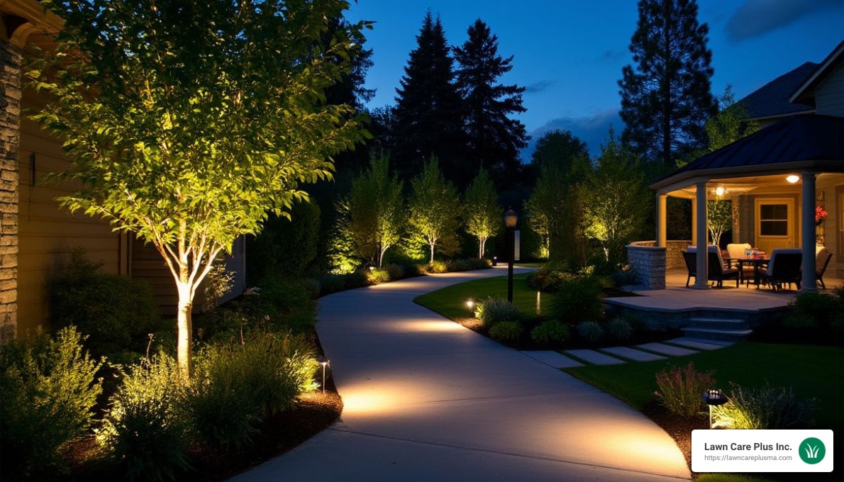 Light Up Your Life: Mastering Hardscape Lighting Design