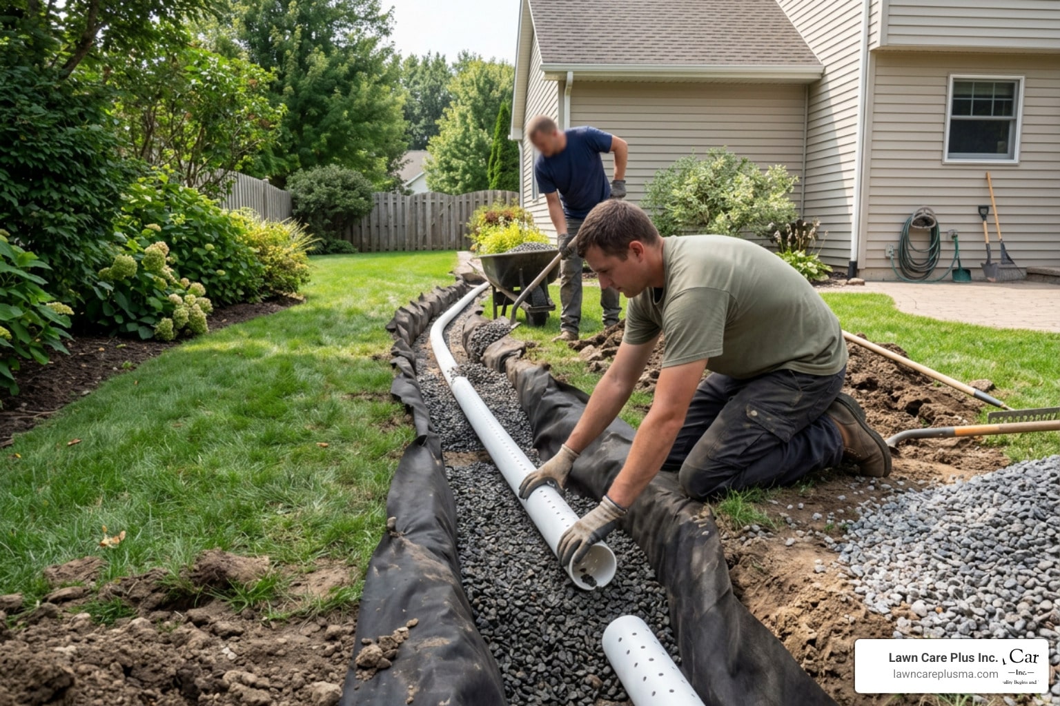How to Build a French Drain in Your Yard in 5 Steps